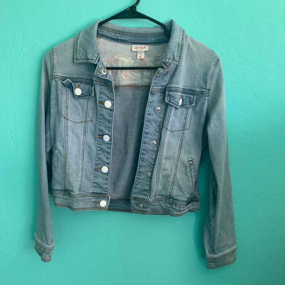 Cat and jack girl’s jean jacket